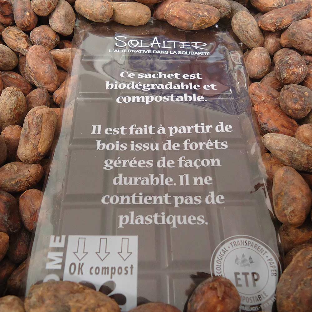 Chocolat noir artisanal au chanvre biologique - L' Chanvre : spécialiste du  chanvre biologique