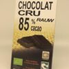 Chocolat noir cru 85% cacao